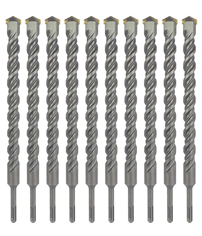SDS Plus Hammer Drill Bit Set - 10-Piece 3/4