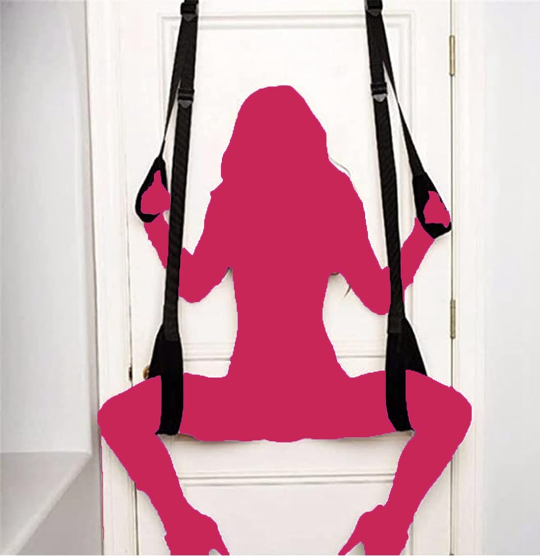 Premium Over The Door Sex Swing for Adults - Heavy Duty Bondage Swing for Couples, Kinky Bedroom Furniture, Doorway Sling for BDSM Play - Perfect for Spicing Up Your Intimate Moments & Adult Playtime
