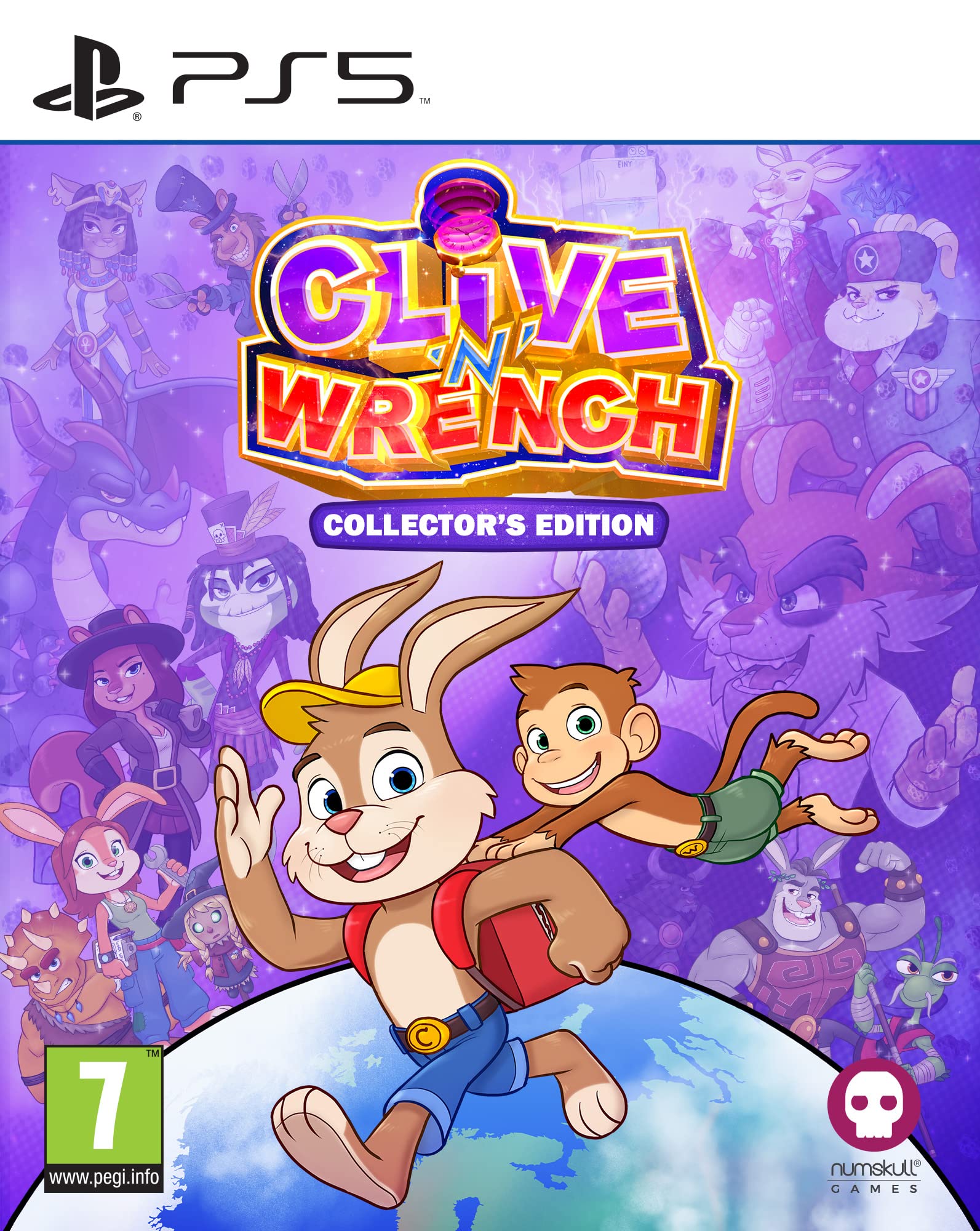 Clive 'N' Wrench Collector's Edition - PS5 Game | Limited Edition Action-Adventure Platformer | Perfect for Family Gaming & Collectors