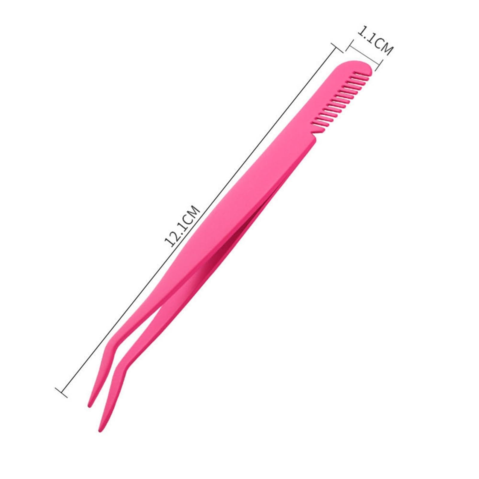 Premium Gold Eyelash Tweezers - Professional False Eyelash Applicator, Eyelash Extension Curler & Hair Removal Tool for Perfect Makeup Application | Ideal for Salon, Home Use & Travel Beauty Kit