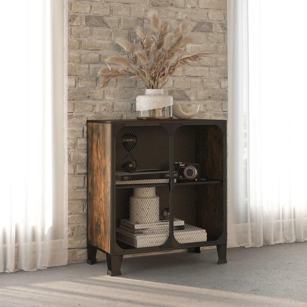 Rustic Brown Storage Cabinet - 28.3