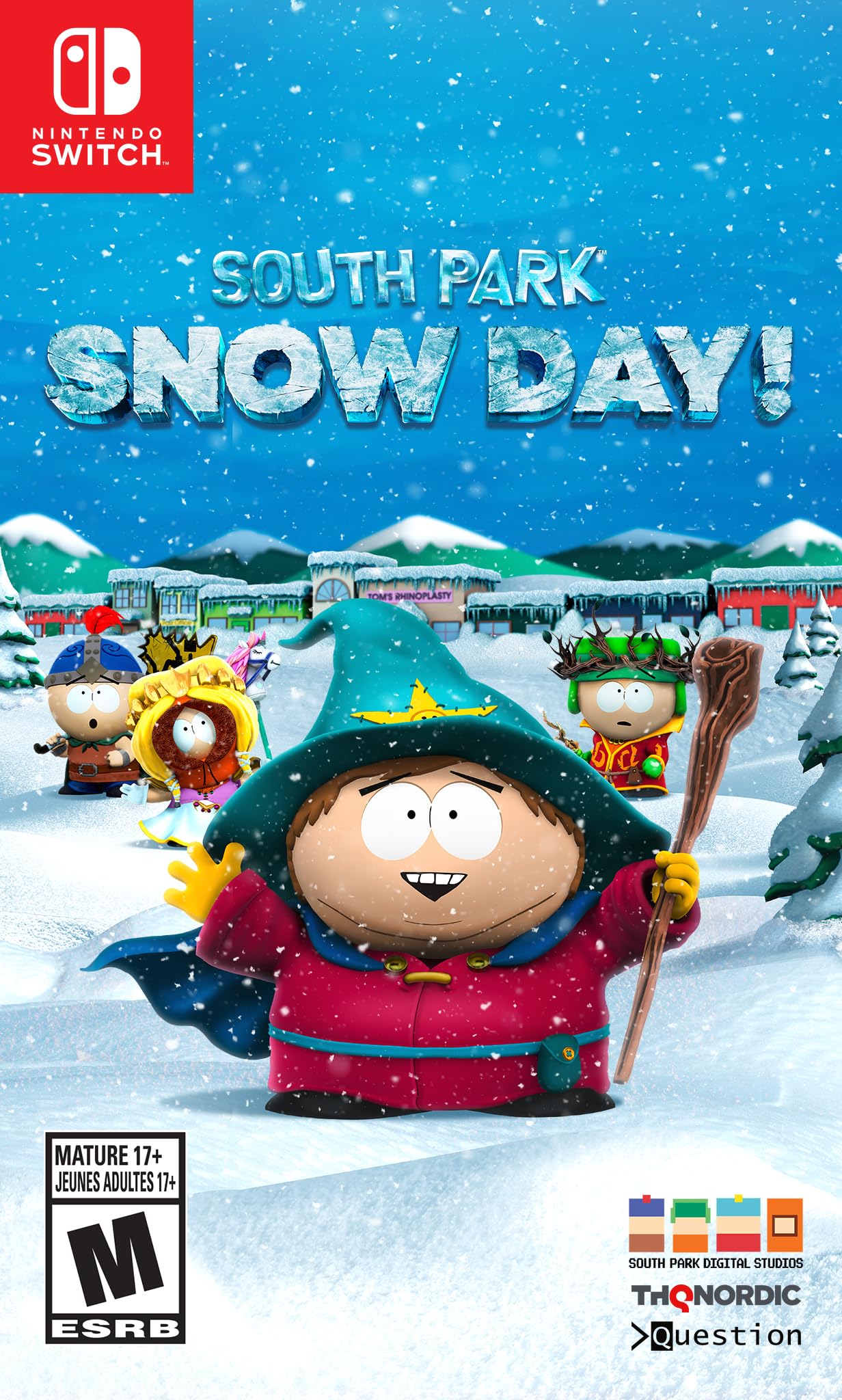 South Park: Snow Day Game for Nintendo Switch - Fun Multiplayer Adventure for Kids & Adults