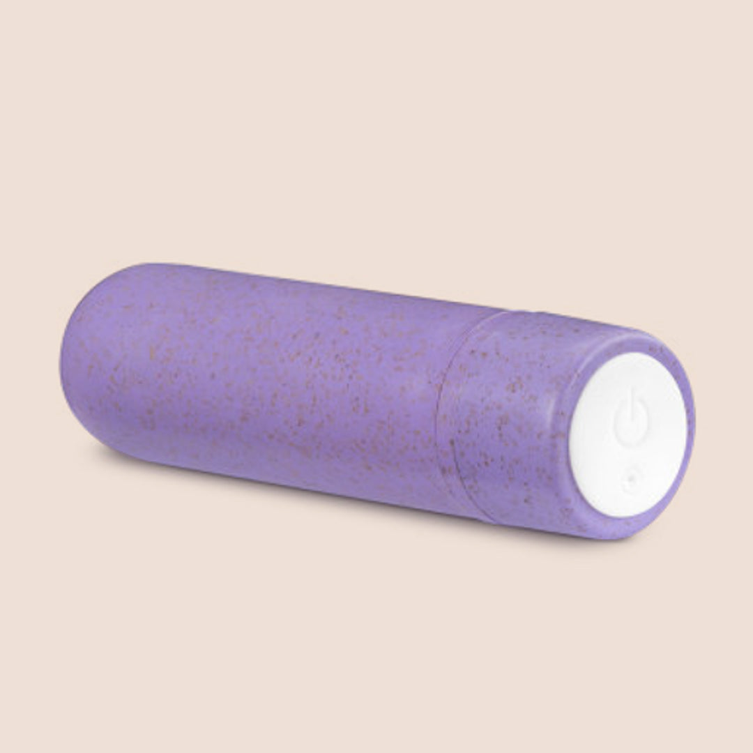 Gaia Eco Rechargeable Bullet Vibrator - Biodegradable & Plant-Based Adult Toy for Couples & Solo Play | Eco-Friendly Pleasure Device for Bedroom & Travel Use
