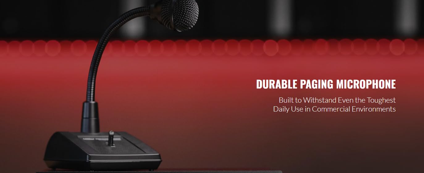 Pure Resonance Audio PTT1 Desktop Push to Talk Microphone - Professional USB Microphone for PC, Gaming, Streaming & Conference Calls - Perfect for Discord, Zoom & Online Meetings