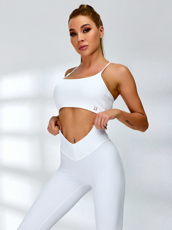 ZASUWA Women's V-Shape Waist Scrunch Butt Lifting Leggings - High Waisted Tummy Control Workout Yoga Pants for Gym, Running & Daily Wear