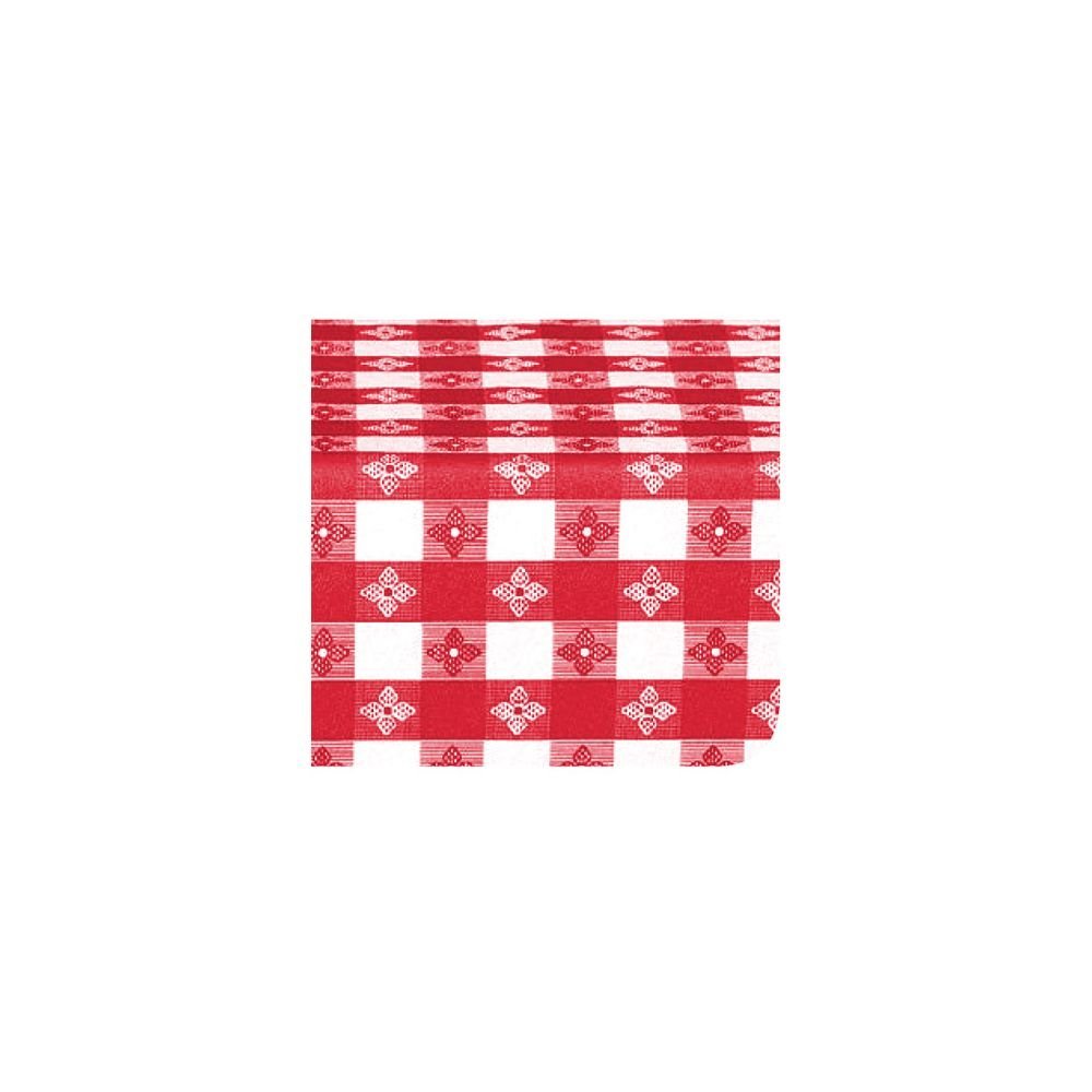 Marko Classic Series Red Check Tablecloth - Waterproof & Washable - Perfect for Picnics, BBQs, and Outdoor Dining