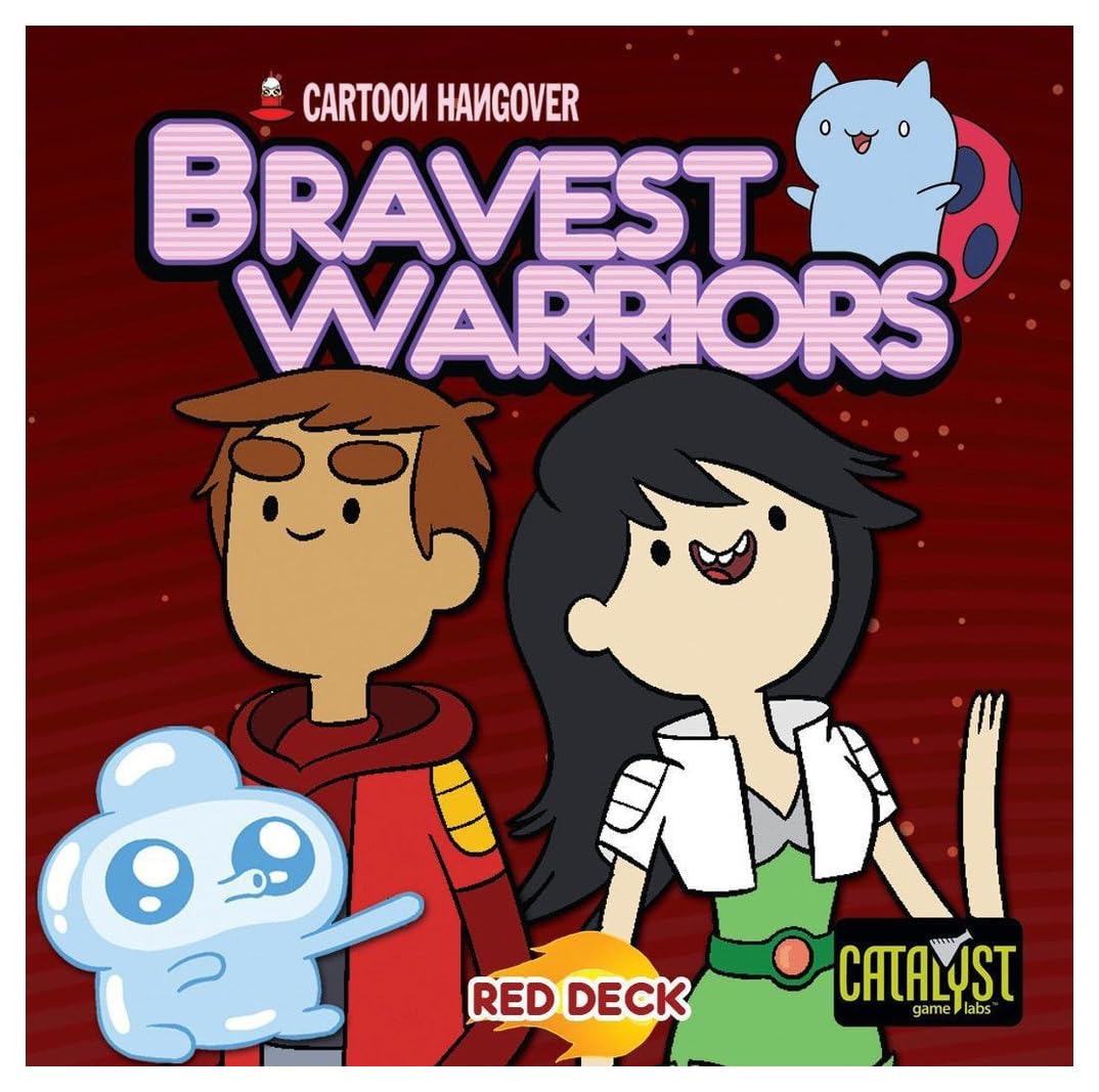Bravest Warriors Red Card Game - Fun Party Card Game for Adults & Teens - Perfect for Game Nights, Gatherings & Family Fun