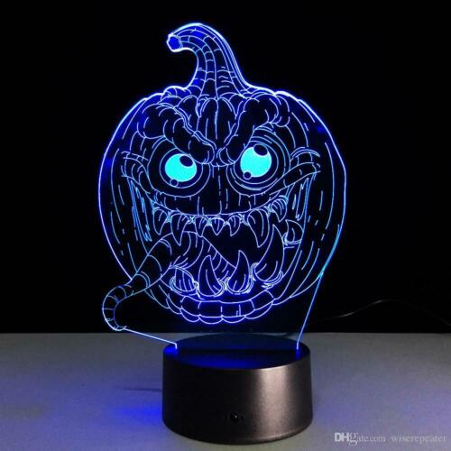 Halloween Pumpkin Lantern Decorations - Spooky Jack O'Lantern LED Light for Party, Home & Outdoor Decor