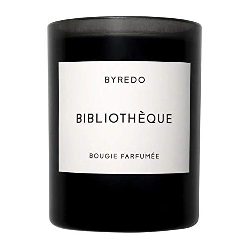 Byredo Scented Bibliotheque & Bohemia Luxury Scented Candles (2-Pack, 8.4oz) - Premium Home Fragrance for Relaxation, Meditation & Romantic Ambience