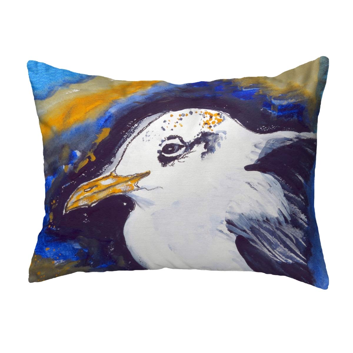 Betsy Drake KS295 Decorative Throw Pillow 11x14 Inches - Multi-Color Cushion for Sofa, Bed, Living Room & Home Decor