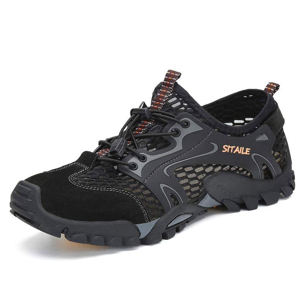 **SITAILE Water Shoes for Men & Women - Quick Dry Barefoot Aqua Swim Shoes for Pool, Beach, Hiking & Walking - Lightweight & Comfortable for Water Sports & Outdoor Activities**