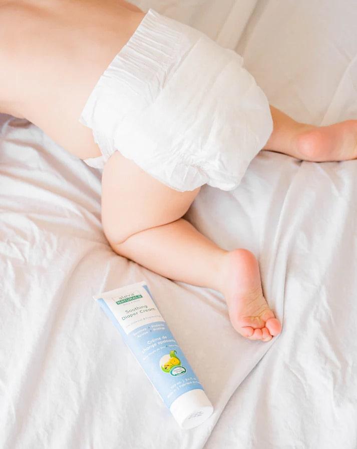 Organic Aleva Soothing Diaper Rash Cream - 100ml, USDA Certified, Hypoallergenic & Fragrance-Free | Gentle Protection for Baby's Sensitive Skin | Perfect for Daily Use & Overnight Relief