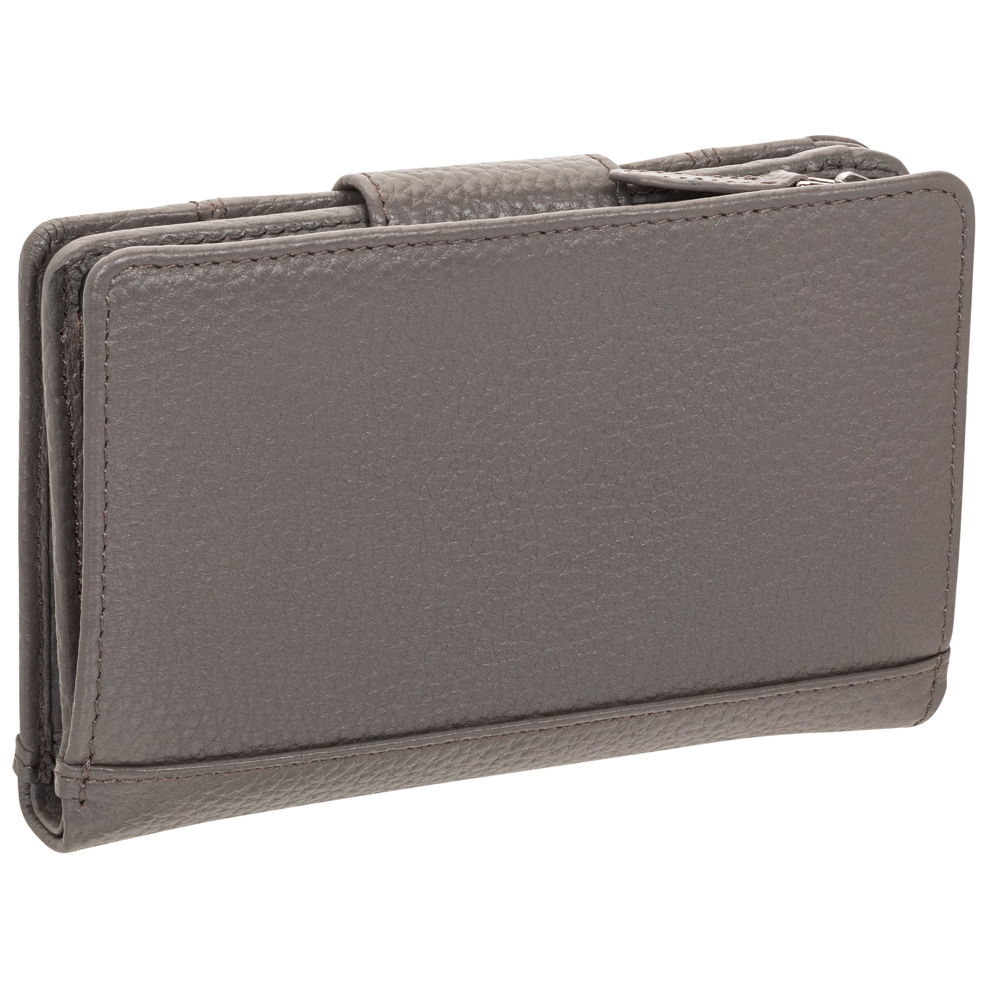 Mancini PEBBLE RFID Blocking Medium Clutch Wallet for Women - Slim Card Holder with Zipper Pocket for Credit Cards, Cash & ID - Perfect for Travel, Shopping & Night Out