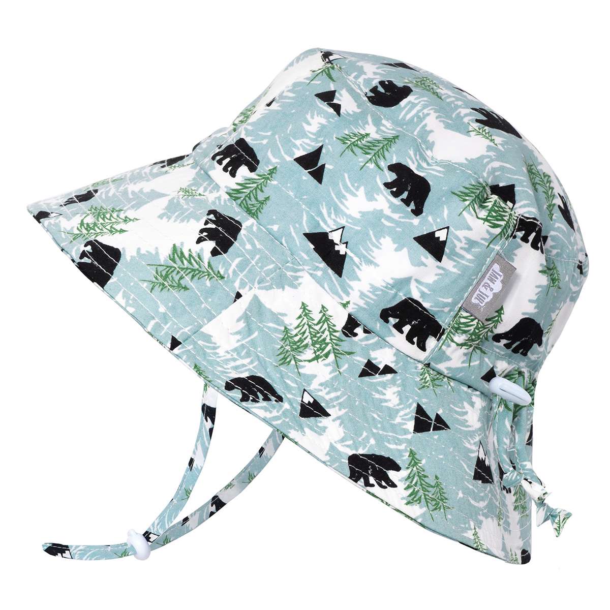 Jan & Jul Grow With Me Cotton Bucket Sun Hats for Babies & Toddlers - UV Protection Summer Beach Hat for Outdoor Play, Park, and Pool