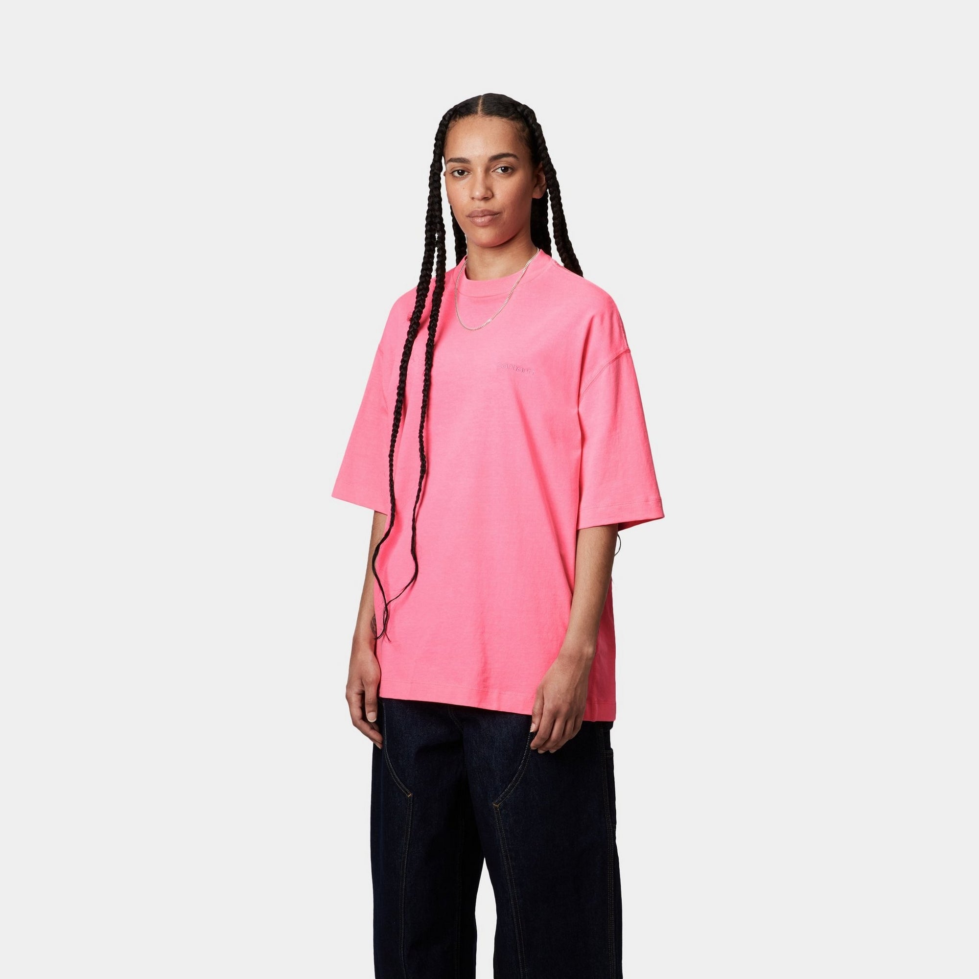 Women's Lumo T-Shirt - Soft Pink Cotton Tee for Casual Wear & Everyday Outfits | Perfect for Summer, Work & Weekend Activities