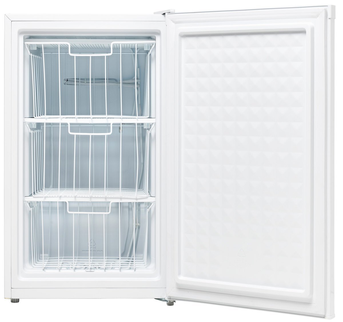 Esatto 84L Bar Freezer EUF92W - Compact Under Counter Freezer for Home, Office, or Commercial Use - Perfect for Storing Beverages, Ice Cream, and Frozen Snacks