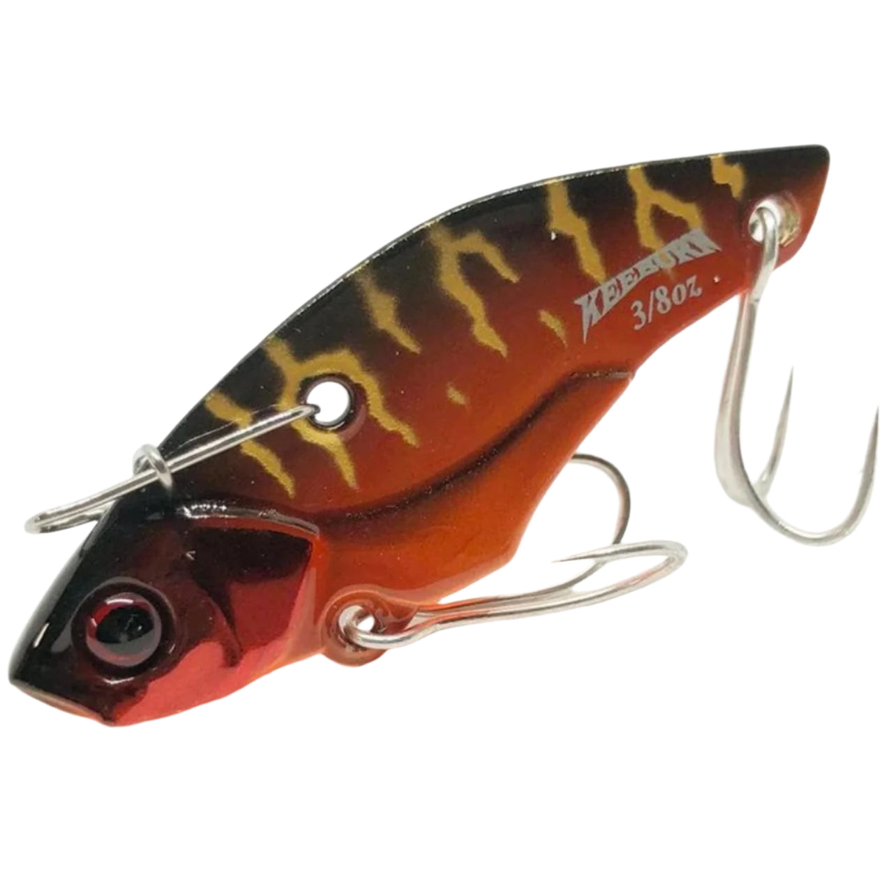 Jackall Keeburn Blade Bait - Premium Fishing Lure for Bass, Walleye & Pike - Slow Sinking Blade Bait for Freshwater & Saltwater Fishing - Perfect for Casting, Trolling & Jigging