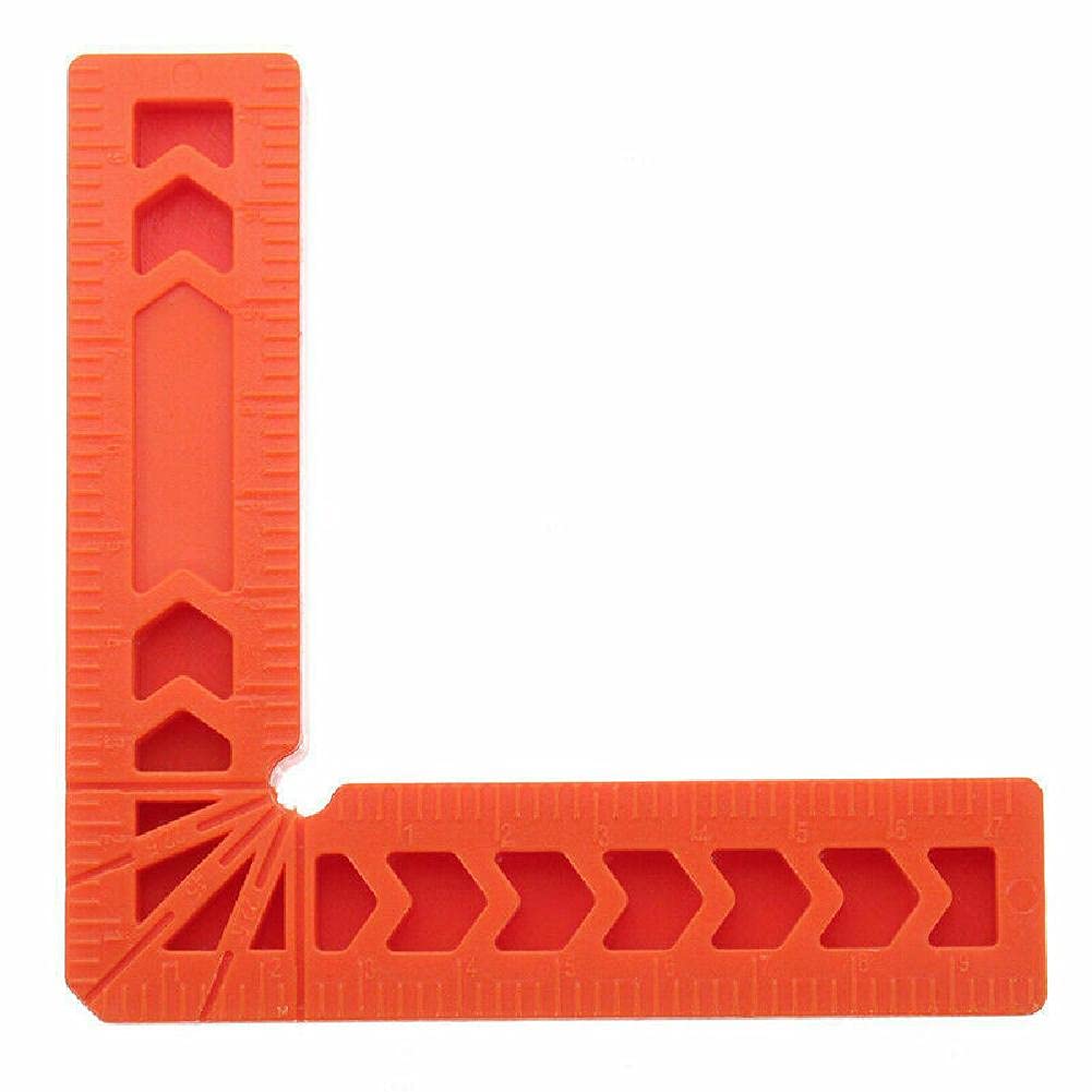 ARCADORA 4 Inch Angle Clamps - Heavy Duty Corner Clamps for Woodworking, 90 Degree Right Angle Ruler with Quick-Release for DIY Projects, Carpentry, and Cabinet Making