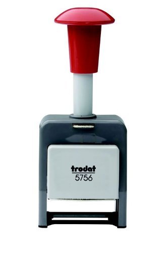 Trodat Automatic Numbering Machine with Plastic Frame - Black Ink for Document Stamping, Labeling & Office Organization