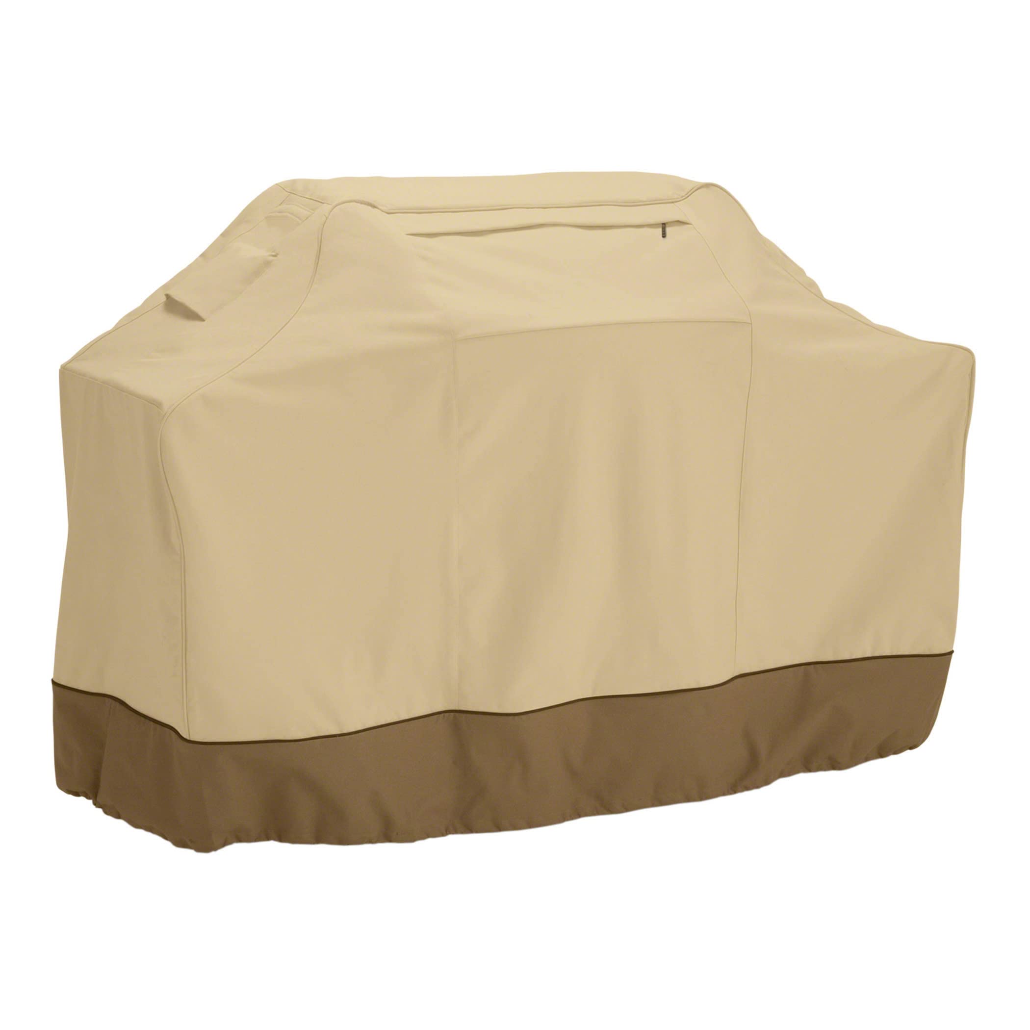 Classic Accessories Veranda 70-Inch Rectangular Water-Resistant BBQ Grill Cover, X-Large Pebble – Perfect for Outdoor Patio and Backyard Grilling