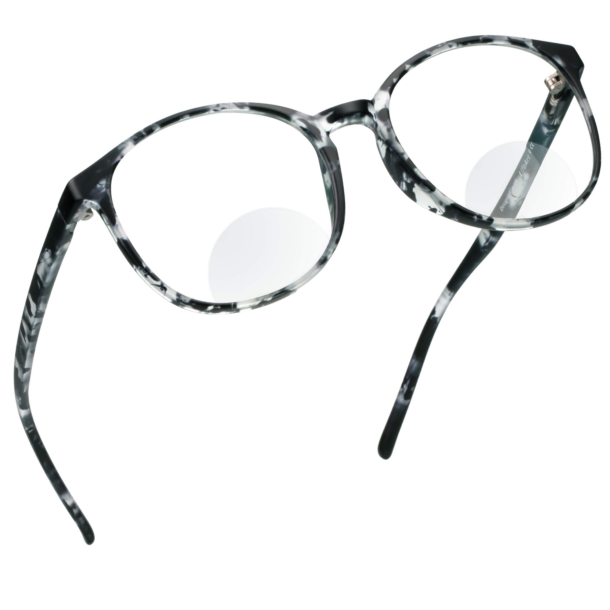 Bifocal Reading Glasses with Blue Light Blocking for Gaming & TV Use