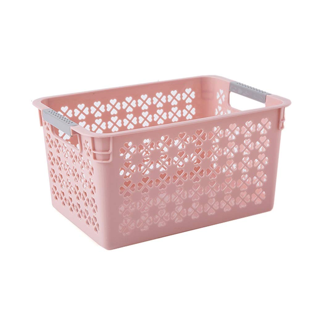 Plastic Storage Baskets - Lightweight Stackable Organizer Bins for Wardrobe, Home & Office | Washable Cube Containers for Clothes, Toys & Household Items | MUMUJIN Home Organization Solutions