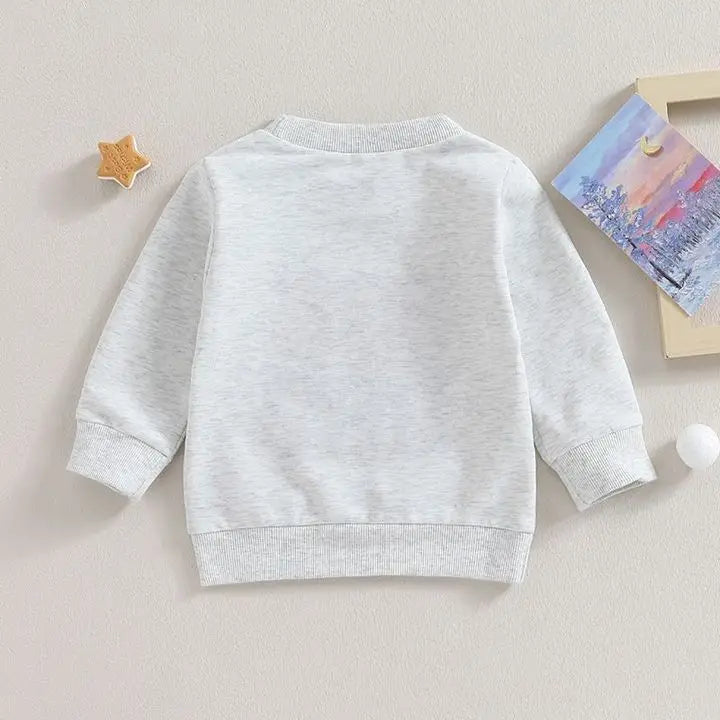 Premium Baby Boy Cotton Long Sleeve T-Shirt & Romper Set - French Knot Design, White Outfit for Newborns & Toddlers | Perfect for Family Photos, Big Brother Announcements & Special Occasions
