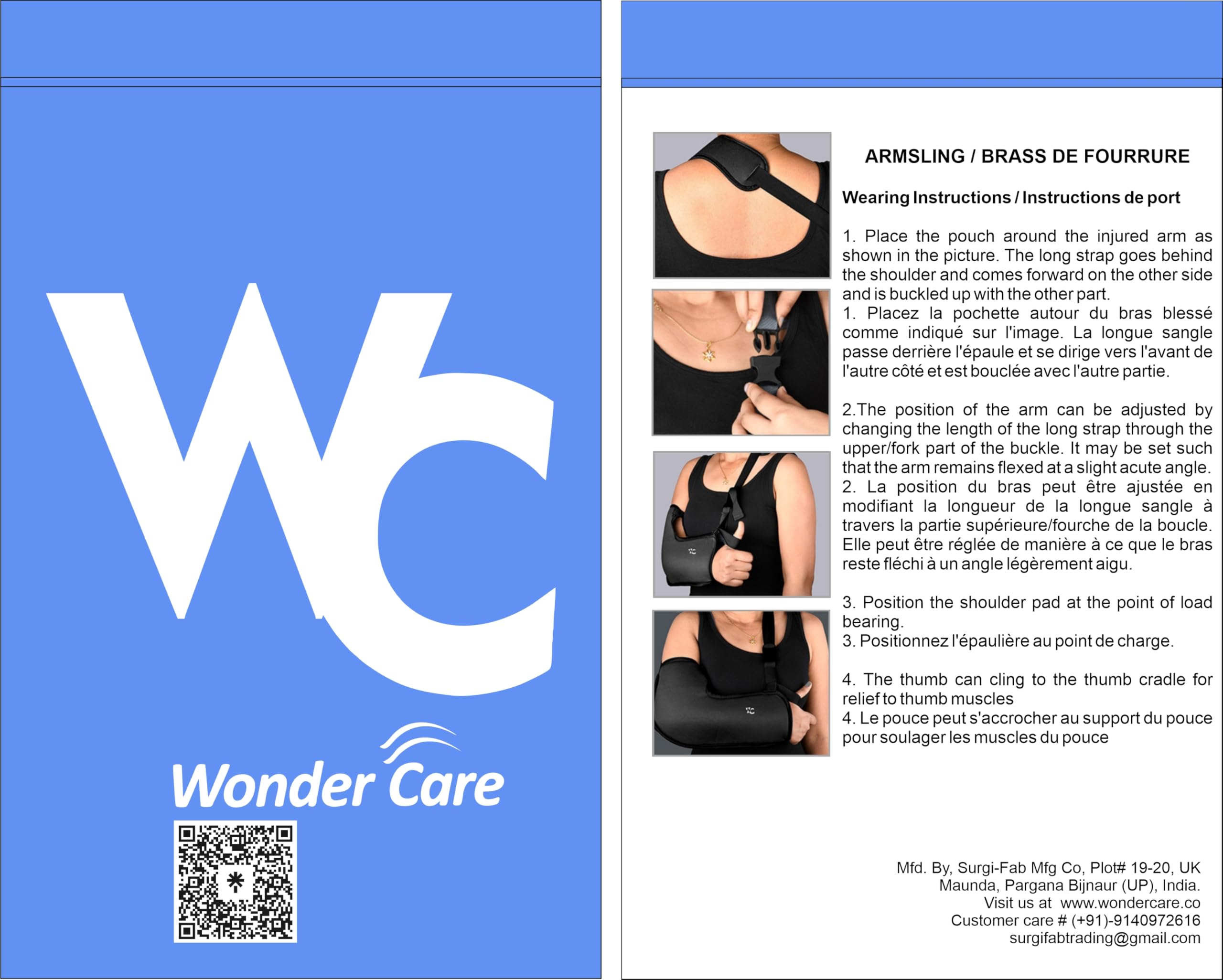 Breathable Adjustable Arm Sling for Men & Women - Comfortable Wrist, Elbow & Rotator Cuff Support - Ideal for Shoulder Injuries, Post-Surgery Recovery & Daily Arm Support