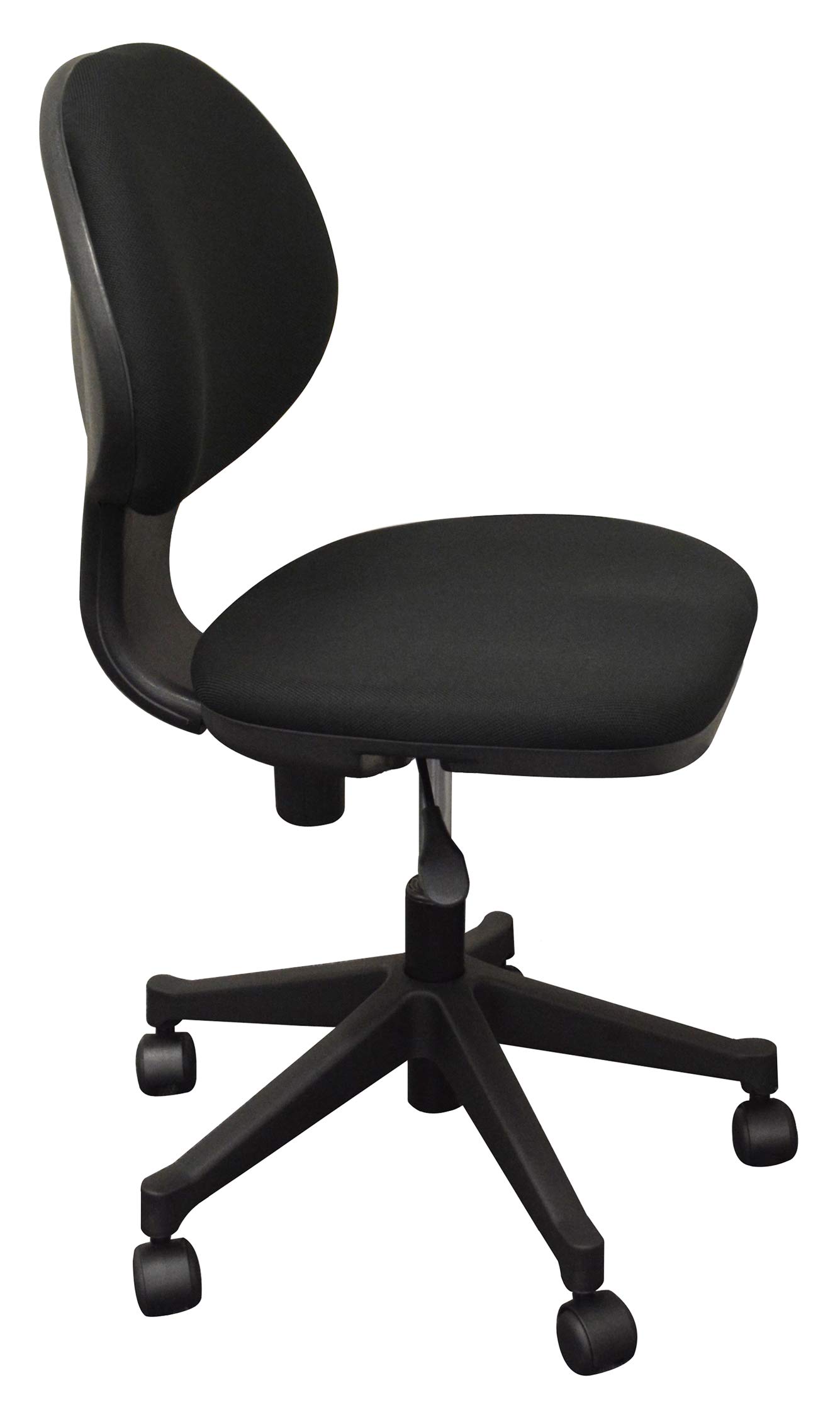 Adjustable Height Jewelry Making Workbench with Black Fabric Swivel Chair - Professional Jewelers Bench for Crafting, Repair & Design - Perfect for Home Studios & Workshop Use