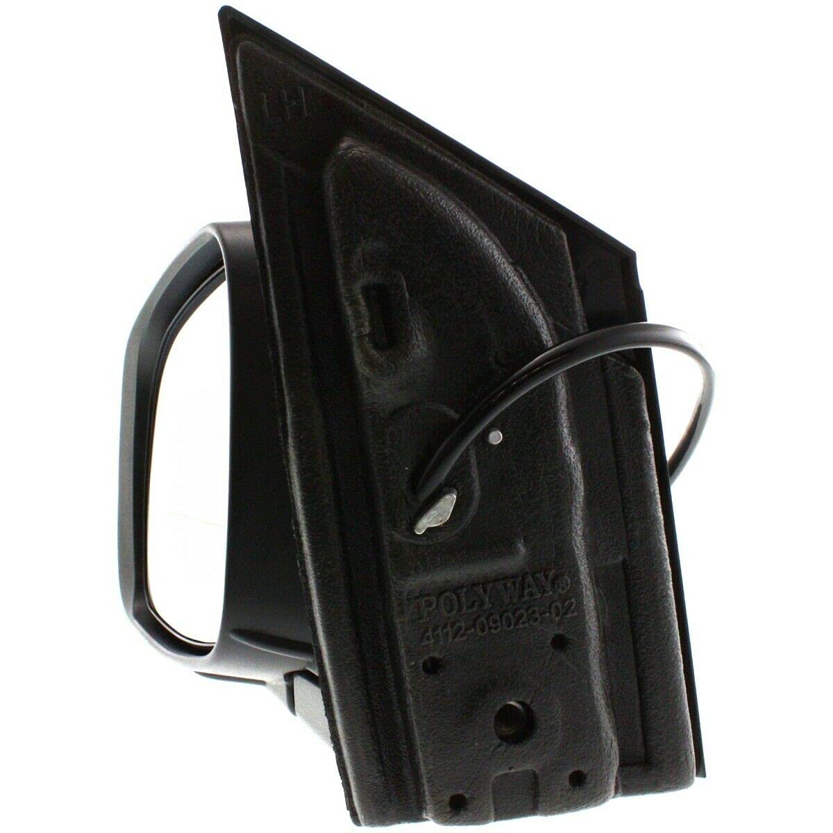 Left Side Heated Mirror Replacement for Chrysler Town & Country - Driver Side LH - Perfect for Winter Driving & Enhanced Safety