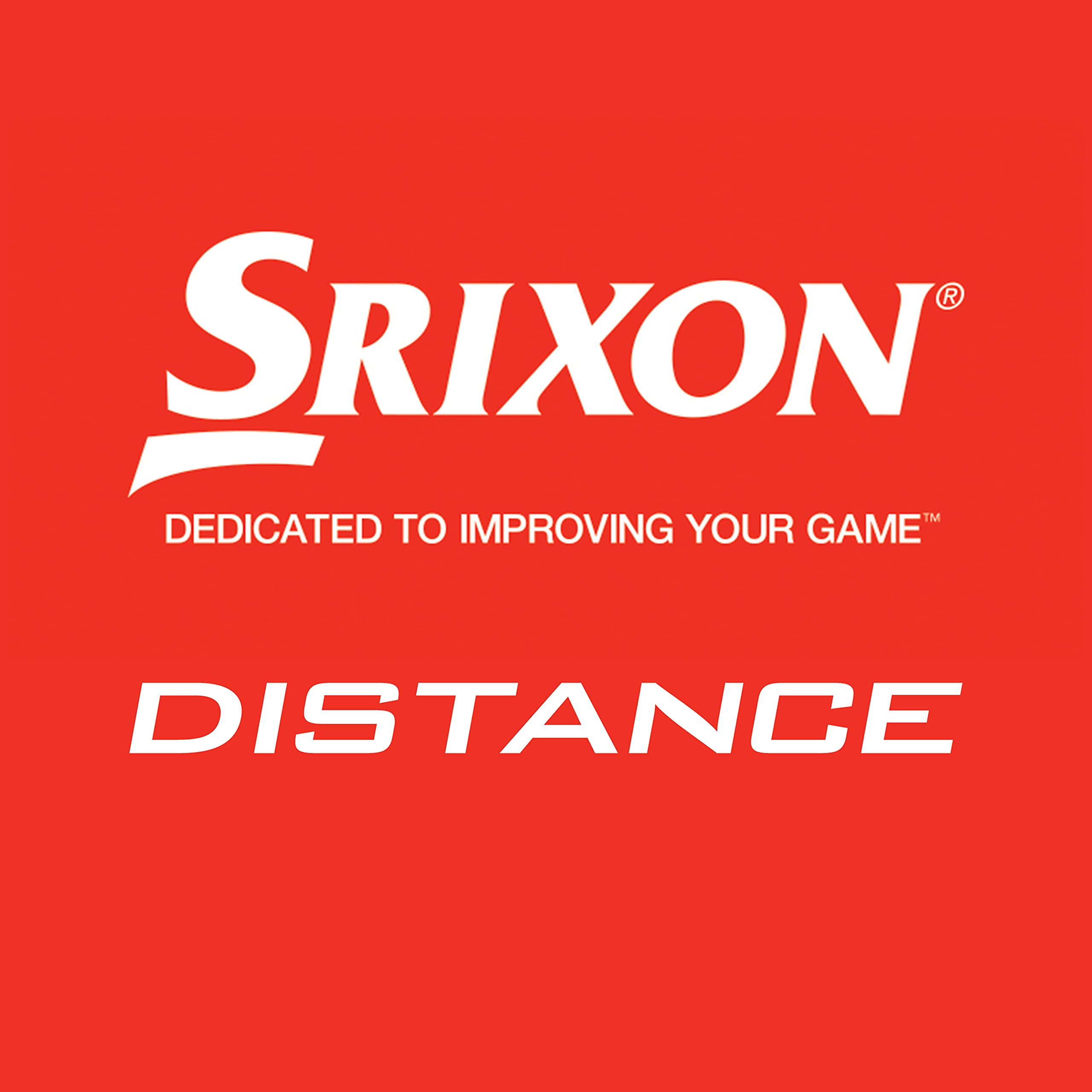 Srixon Distance 9 Golf Balls (Old Model) - 12 Pack High Velocity Long Distance Golf Balls with Responsive Feel - Durable & Cut Resistant Cover - Premium Golf Accessories & Gifts for Men - Perfect for Driving Range Practice, Course Play & Golf Tournaments
