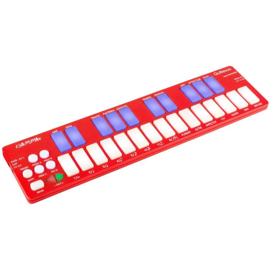 QuNexus Smart Sensor MIDI Keyboard Controller - Portable & Compact for Music Production, Live Performance, and Studio Recording