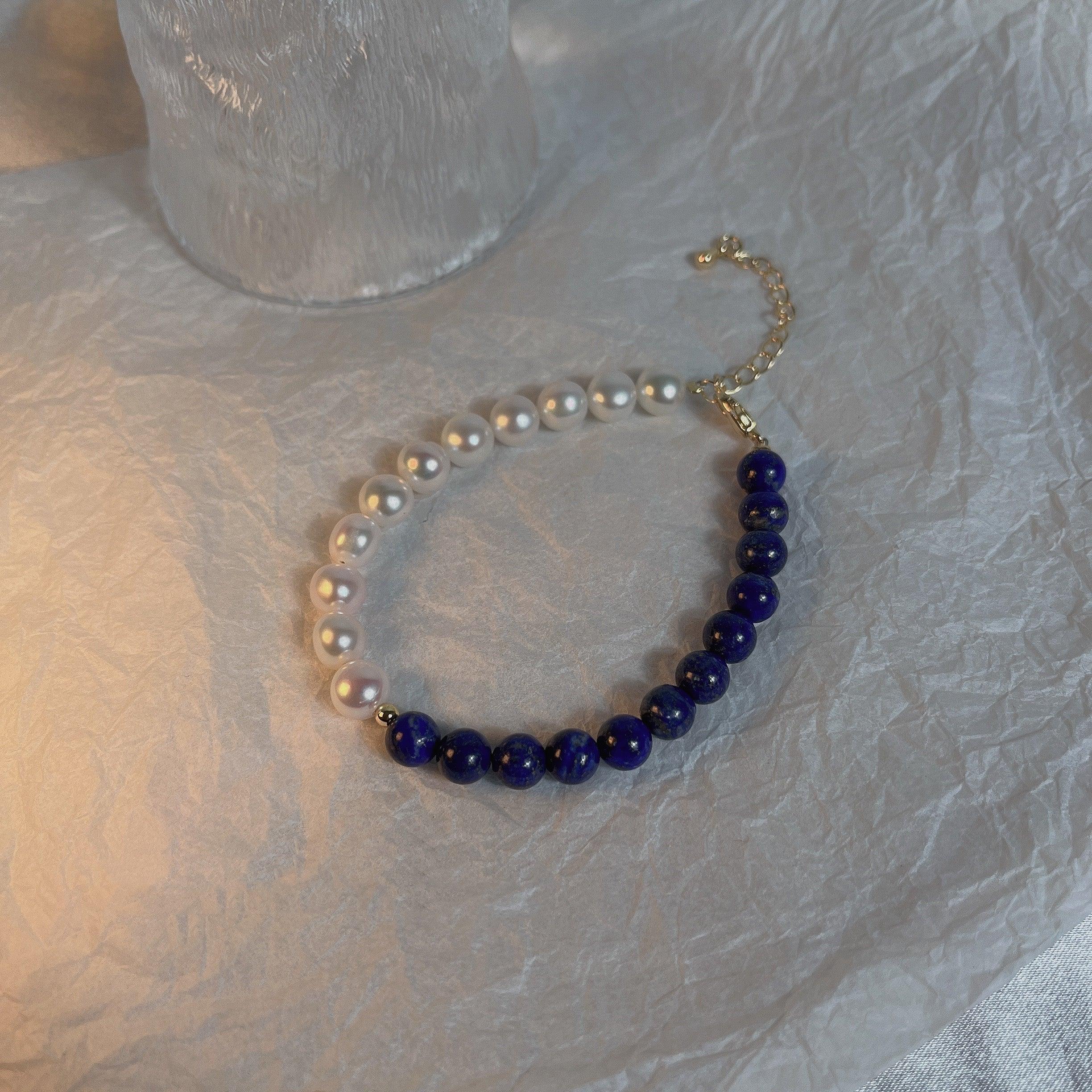 Natural Crystal Pearl Bracelet for Women - Elegant Handmade Jewelry Gift for Wedding, Party & Everyday Wear