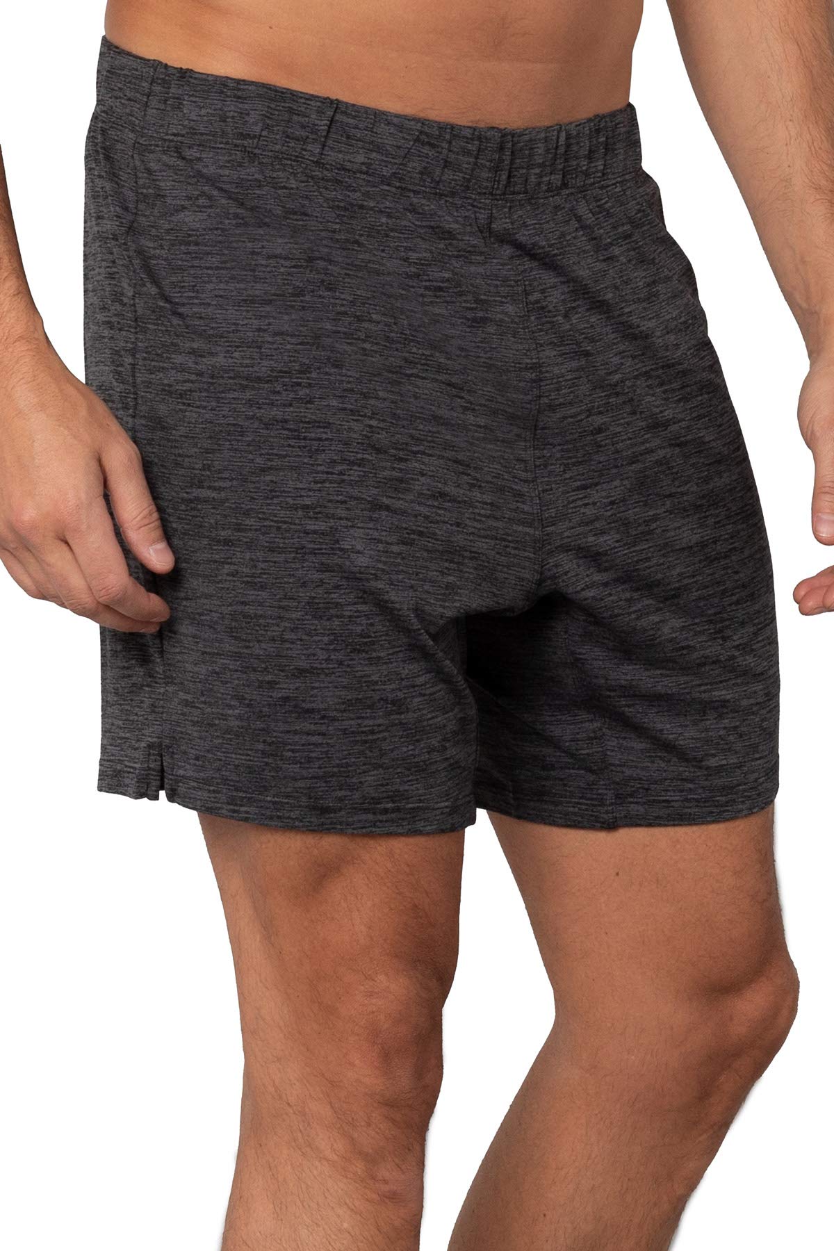 Pure & Simple Men's Lightweight Lounge Wear Shorts - Breathable Comfort for Relaxing at Home, Yoga, or Travel | Soft Casual Shorts for Men