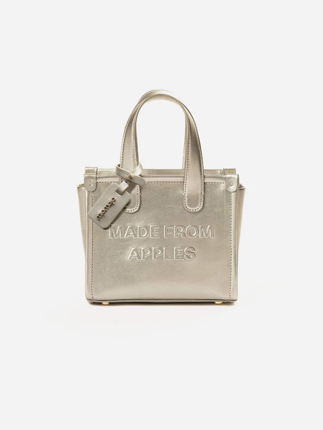 Alma S Vegan Leather Tote Bag for Women | Apple & Champagne Color | Stylish & Eco-Friendly Handbag for Work, Travel & Everyday Use