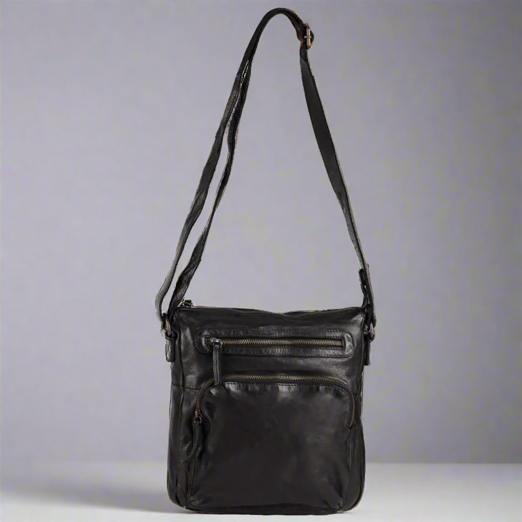 MET Front Organizer Crossbody Bag for Women - Stylish & Functional Small Shoulder Bag with Multiple Pockets - Perfect for Travel, Work, and Everyday Use