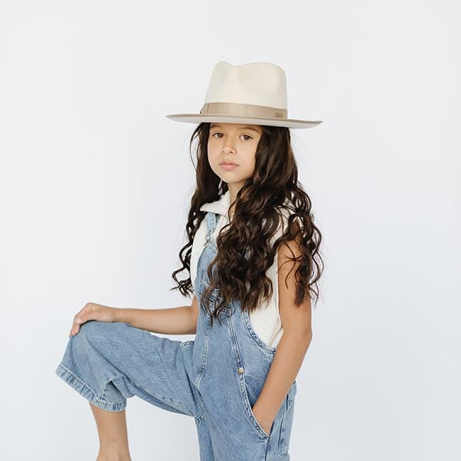 Monroe Kids Rancher Hat - Western Cowboy Hat for Boys & Girls - Adjustable Sun Protection Hat for Outdoor Play, Rodeo, and Western Theme Parties