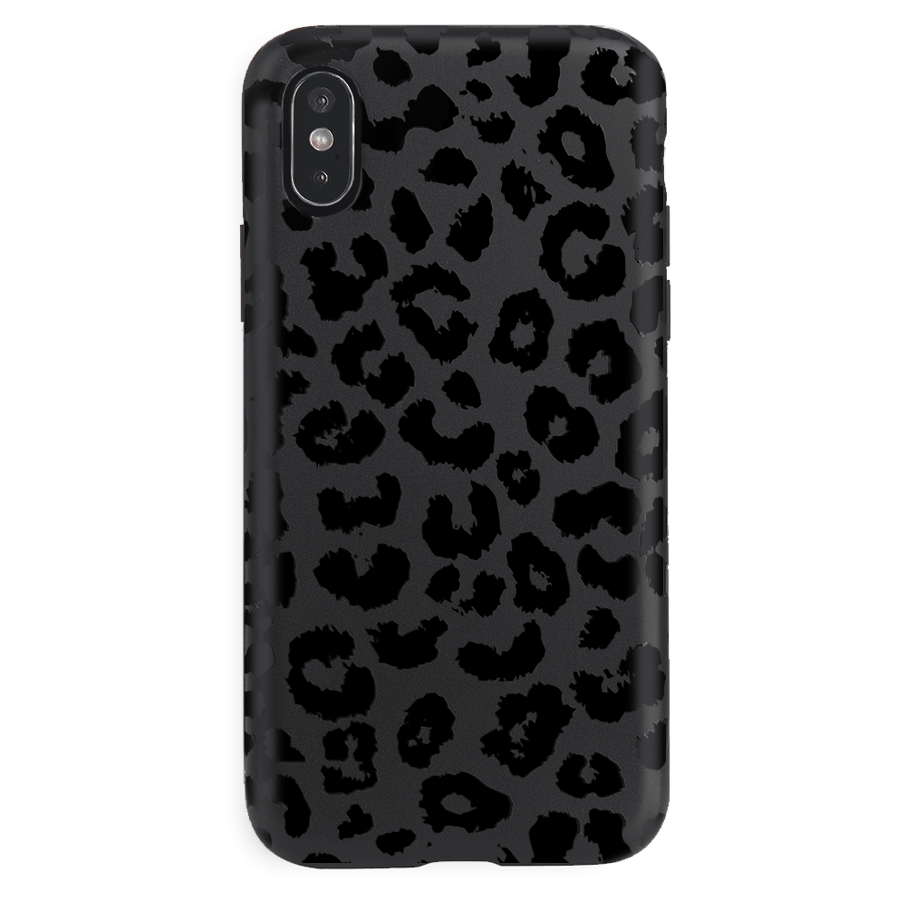 Black Leopard iPhone Case - Stylish & Durable Phone Cover for iPhone [Models] - Perfect for Everyday Protection & Fashion Statement