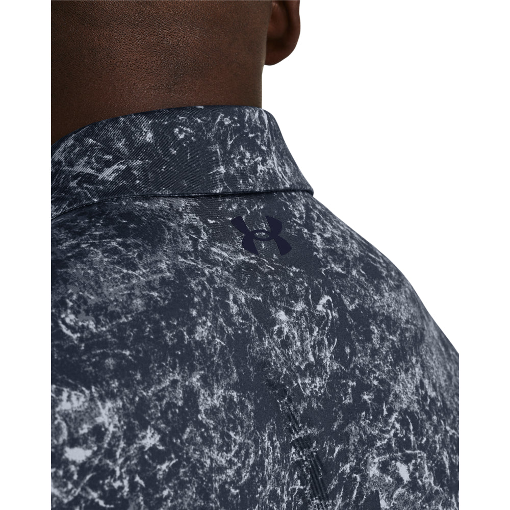 Men's Under Armour Playoff Printed Polo Shirt - Moisture-Wicking, Breathable & Quick-Dry Performance Golf & Casual Wear