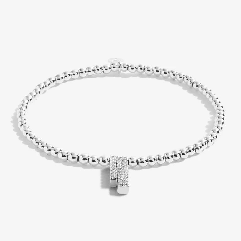 Joma Jewellery Bracelet - A Little Through Thick And Thin - Elegant Friendship Bracelet for Women - Perfect Gift for Best Friends, Sisters & Loved Ones - Wear Daily or for Special Occasions