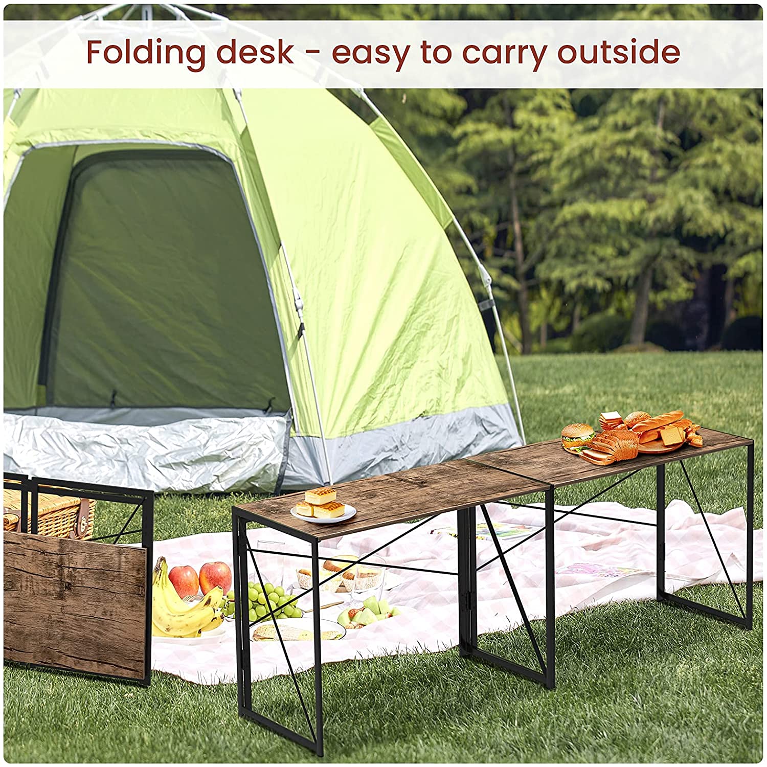 Modern Small Folding Computer Desk 39