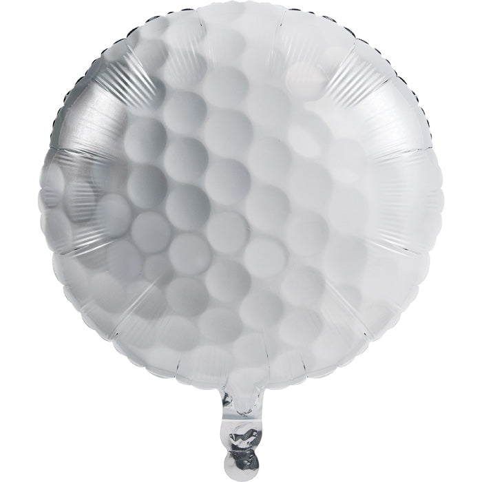 10 Pack Bulk Golf Mylar Balloons - Party Decorations for Birthdays, Graduations & Sports Events