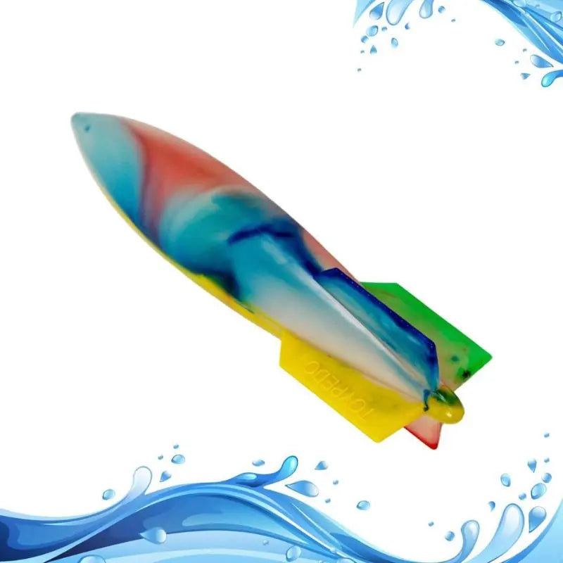 Swimming Rocket Underwater Torpedo Toy for Kids - Fun Pool & Beach Water Games | Outdoor Swimming Pool Toys for Boys & Girls