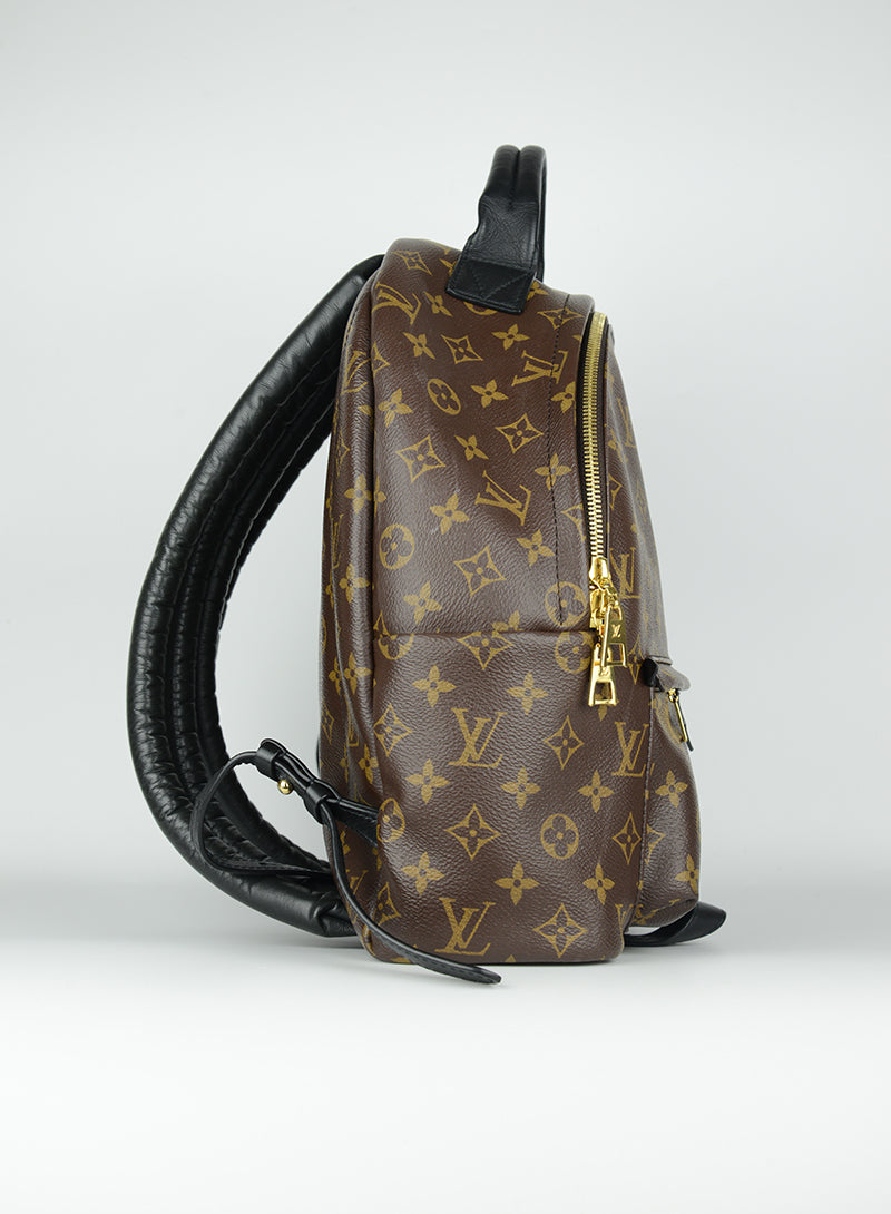 Brown Monogram Backpack for Women & Men - Stylish & Durable Daypack for Travel, Work, School & Outdoor Adventures