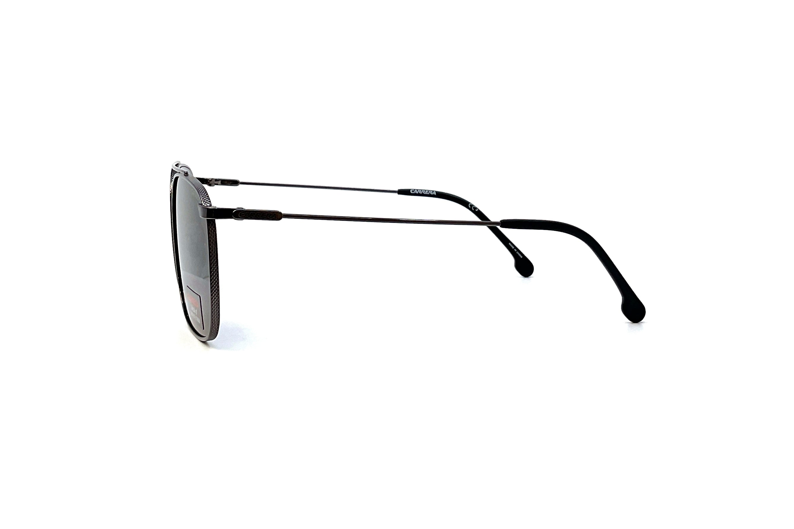 Carrera 186/S Sunglasses - Black Aviator Style for Men & Women - Perfect for Driving, Outdoor Sports & Fashion Accessories