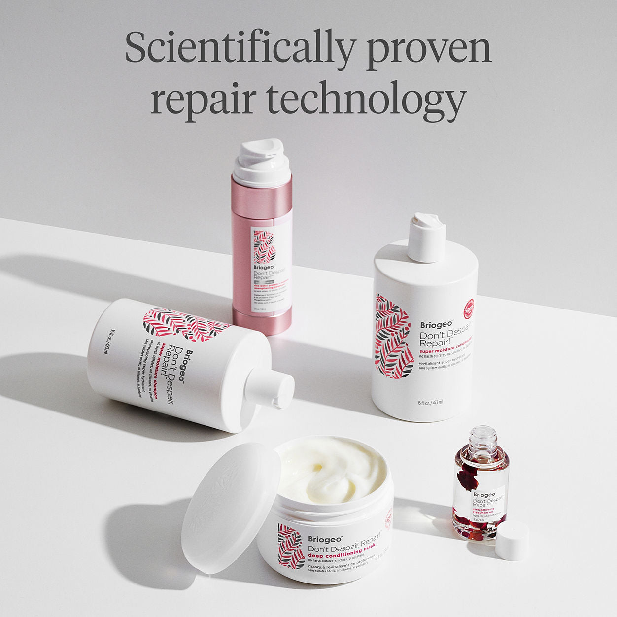 Rice Water Protein Hair Treatment for Repair & Moisture – Strengthens & Nourishes Damaged Hair – Perfect for Dry, Brittle Hair & Split Ends Repair