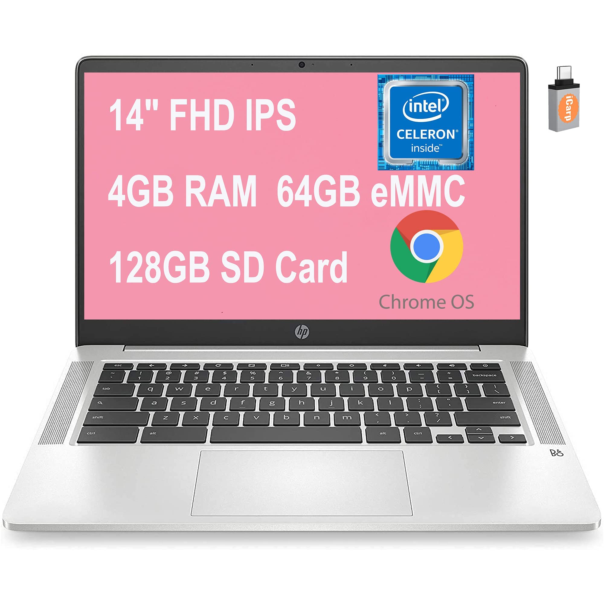 HP Flagship Chromebook 14 Laptop - 14