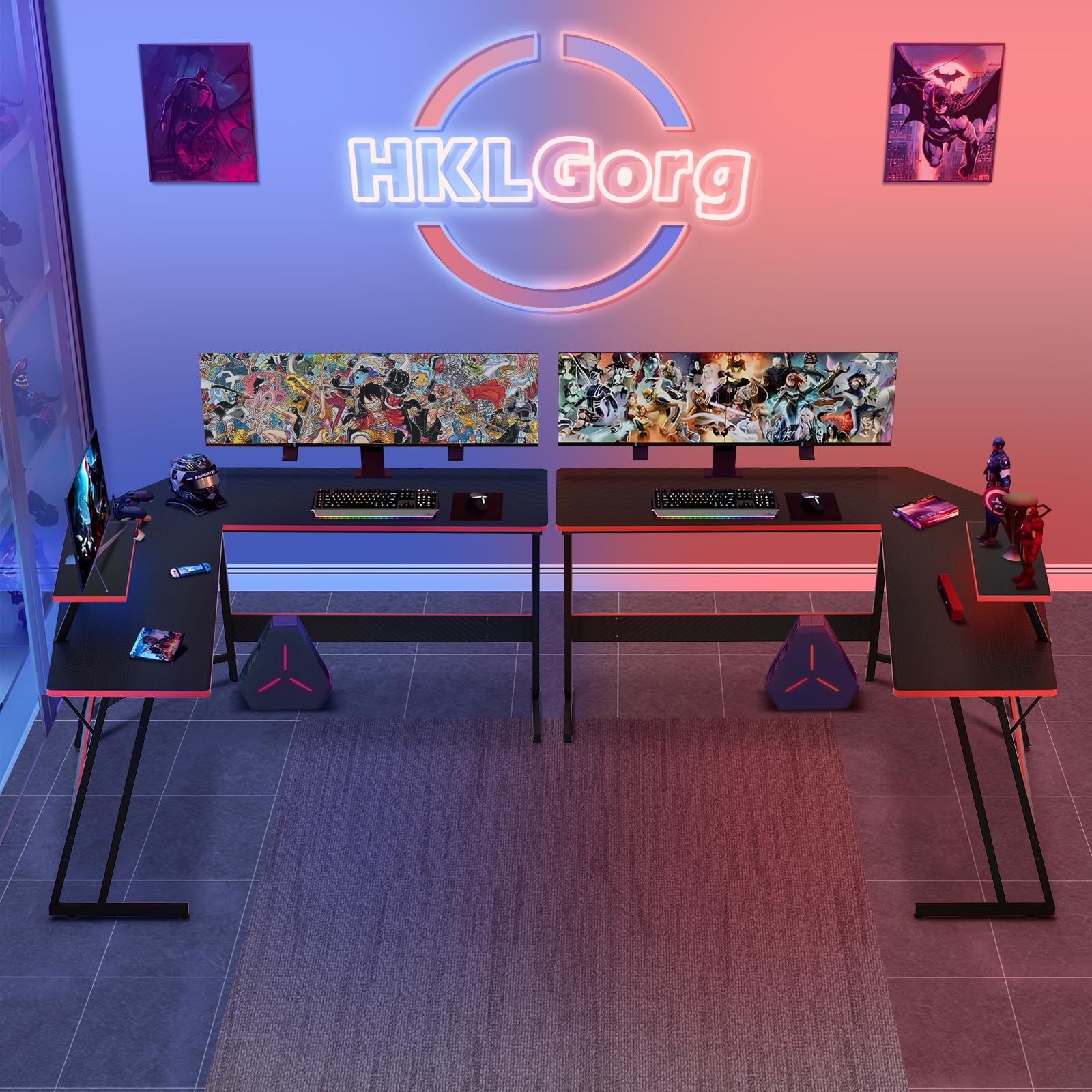 L-Shaped Gaming Desk 50.4