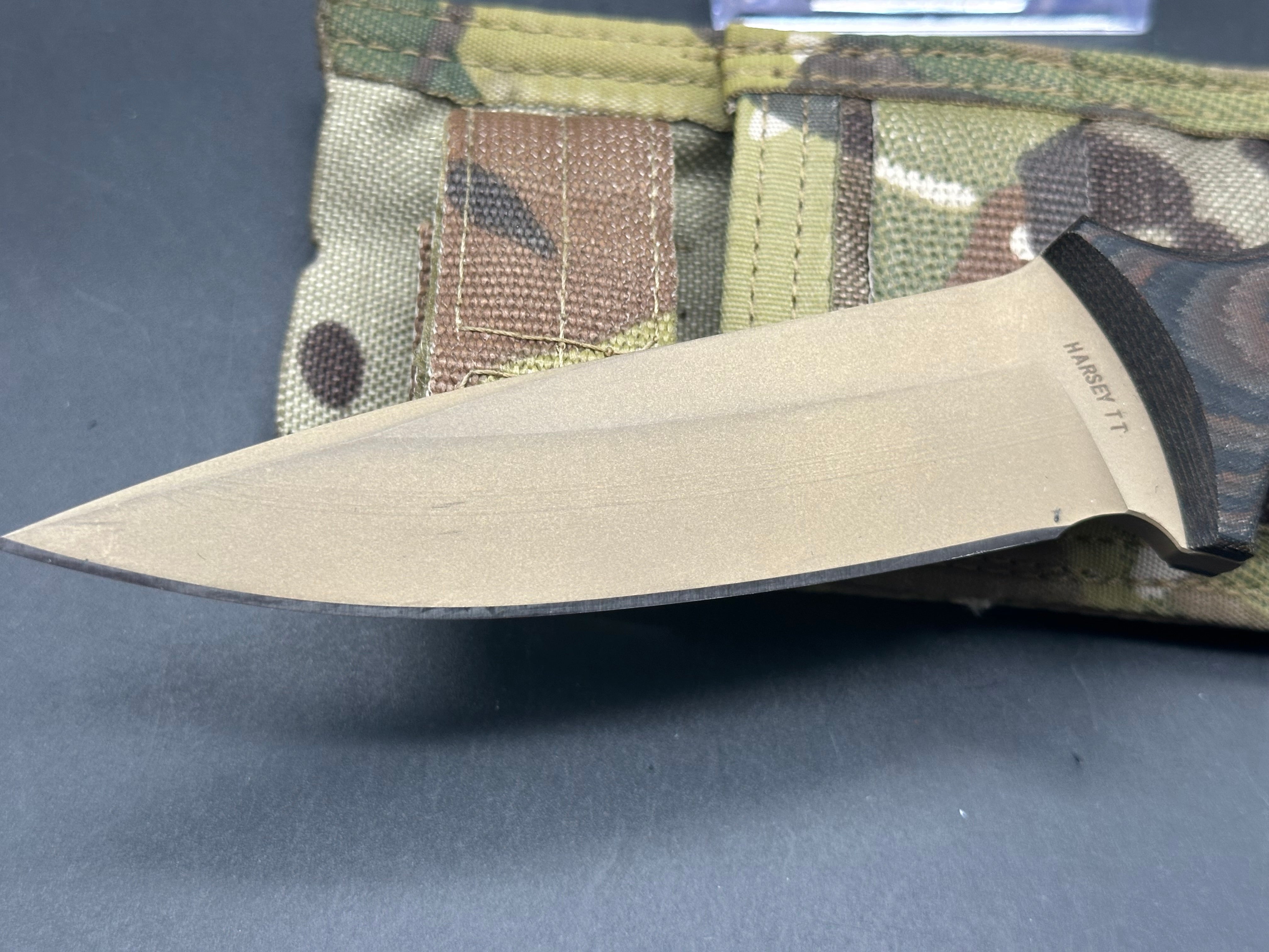 Spartan Blades Harsey TT Fixed Blade Knife 4.5