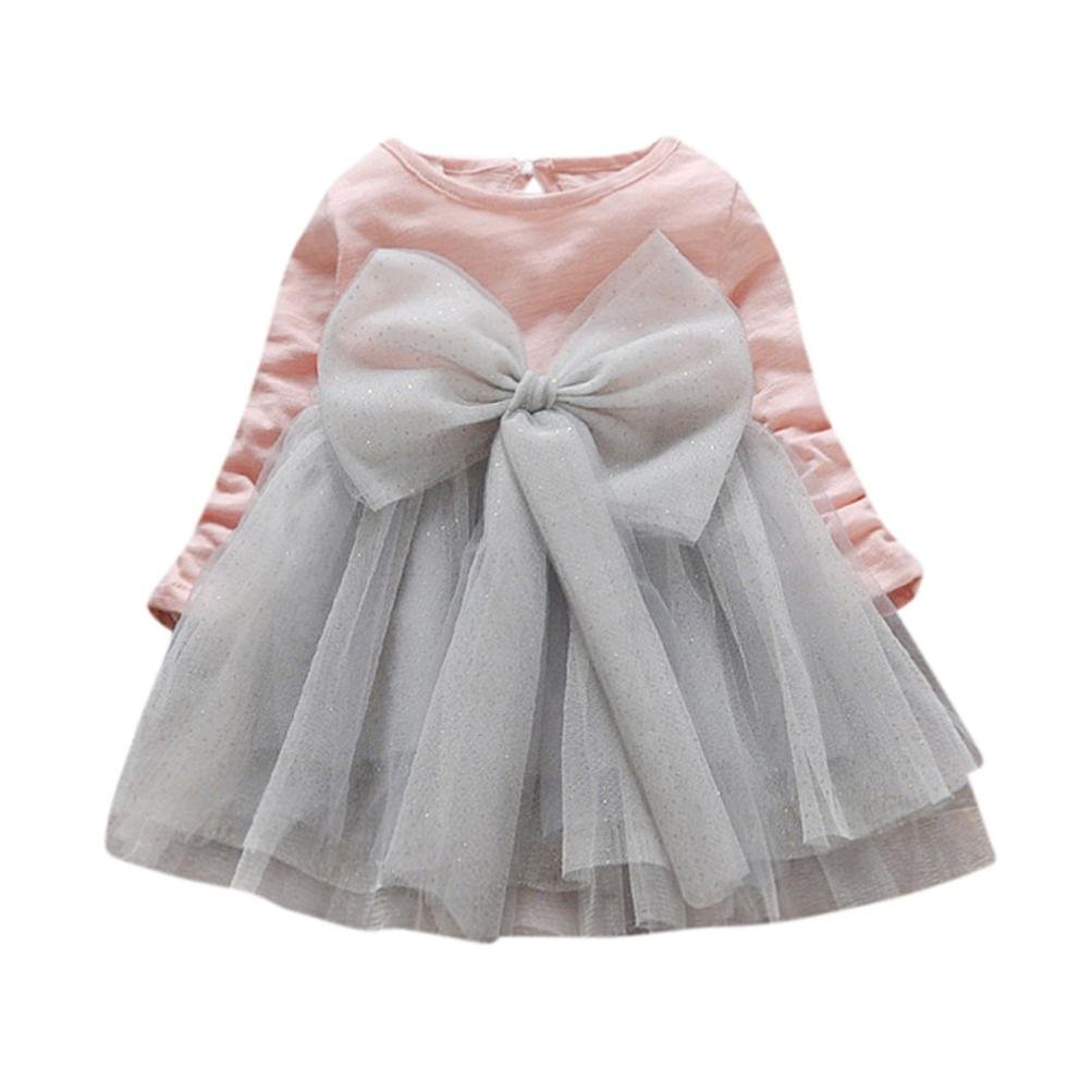 Kehen Girls' Sparkly Princess Tutu Dress with Big Bows - Elegant Party Outfit for Toddler & Baby Girls | Perfect for Birthday Parties, Pageants, Photo Shoots & Special Occasions